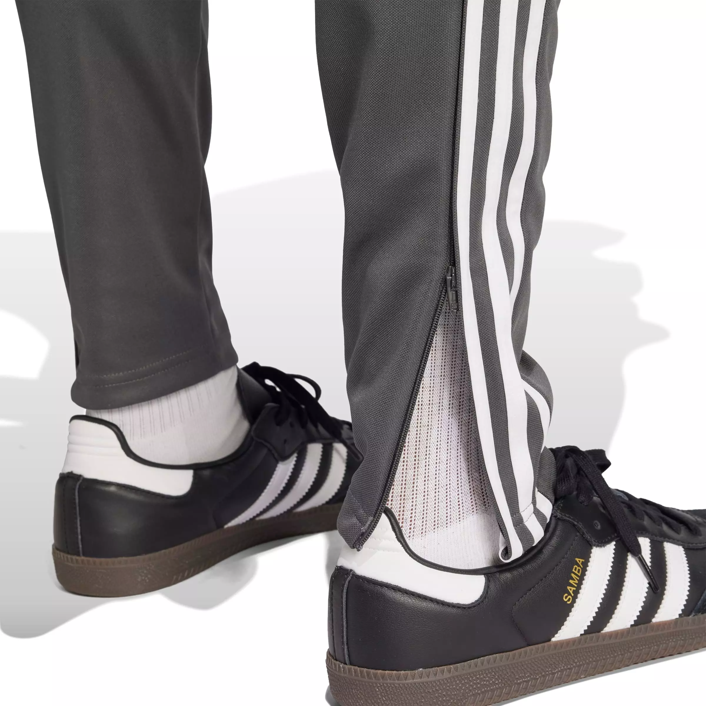 adidas Men's Tiro 25 Essentials Training Tracksuit Bottoms - Dk Grey - GREY