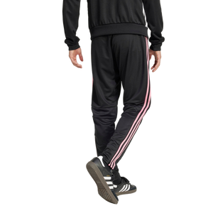 adidas Men's Tiro 25 Essentials Training Tracksuit Bottoms -Black/Pink