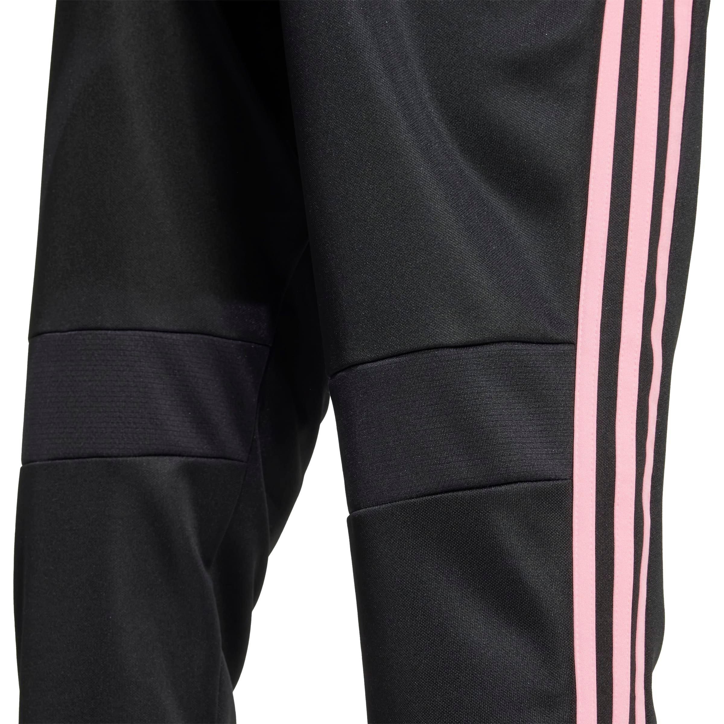 adidas Men's Tiro 25 Essentials Training Tracksuit Bottoms -Black/Pink - BLACK/PINK Thumbnail View 5