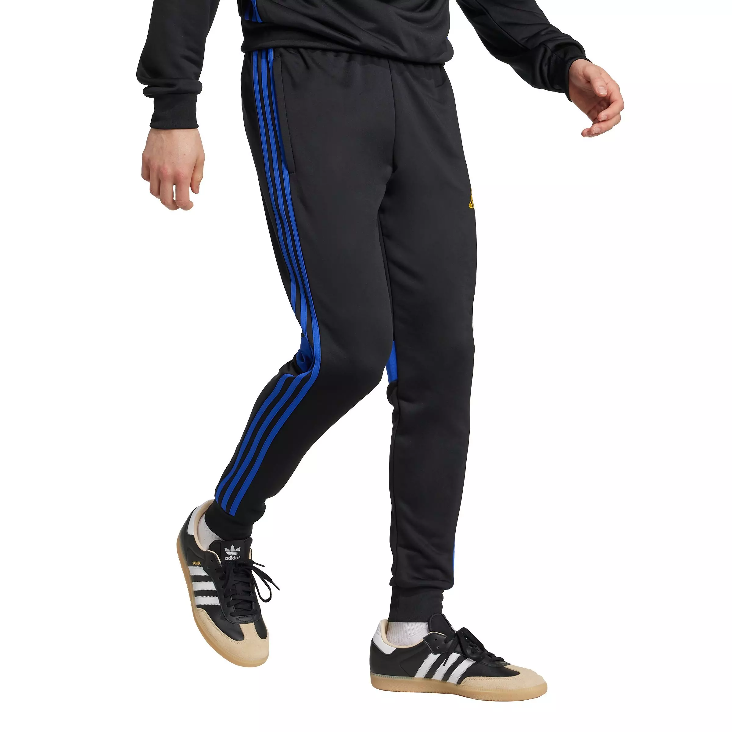 adidas Men's Tiro 25 Essentials Sweat Tracksuit Bottoms - Black - BLACK