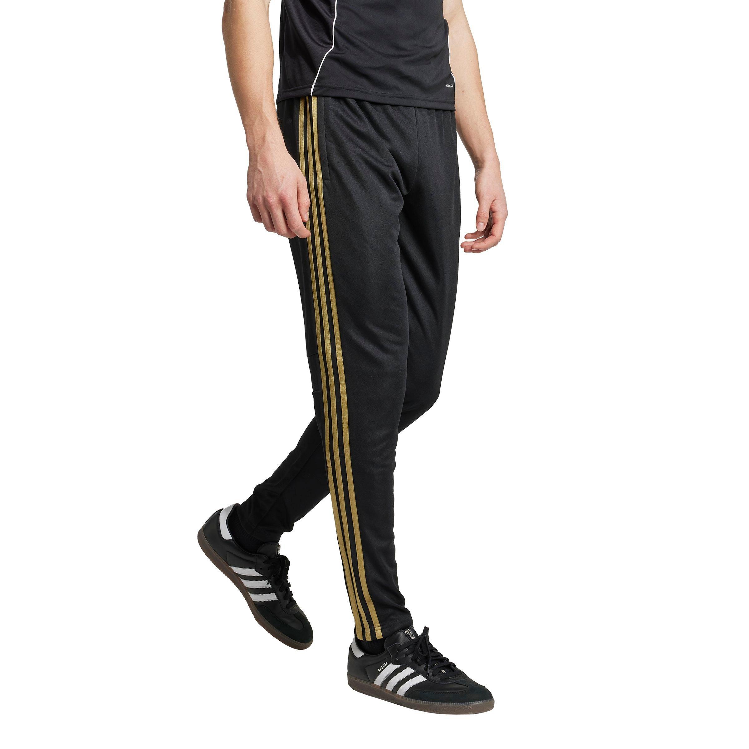 adidas Men's Tiro 25 Essentials Training Tracksuit Bottoms -Black/Gold - BLACK/GOLD Thumbnail View 5