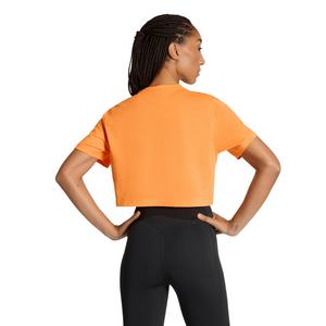 adidas Women's Train Essentials Boxy Workout Tee - Orange