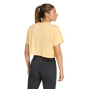 adidas Women's Train Essentials Boxy Workout Tee - Light Orange