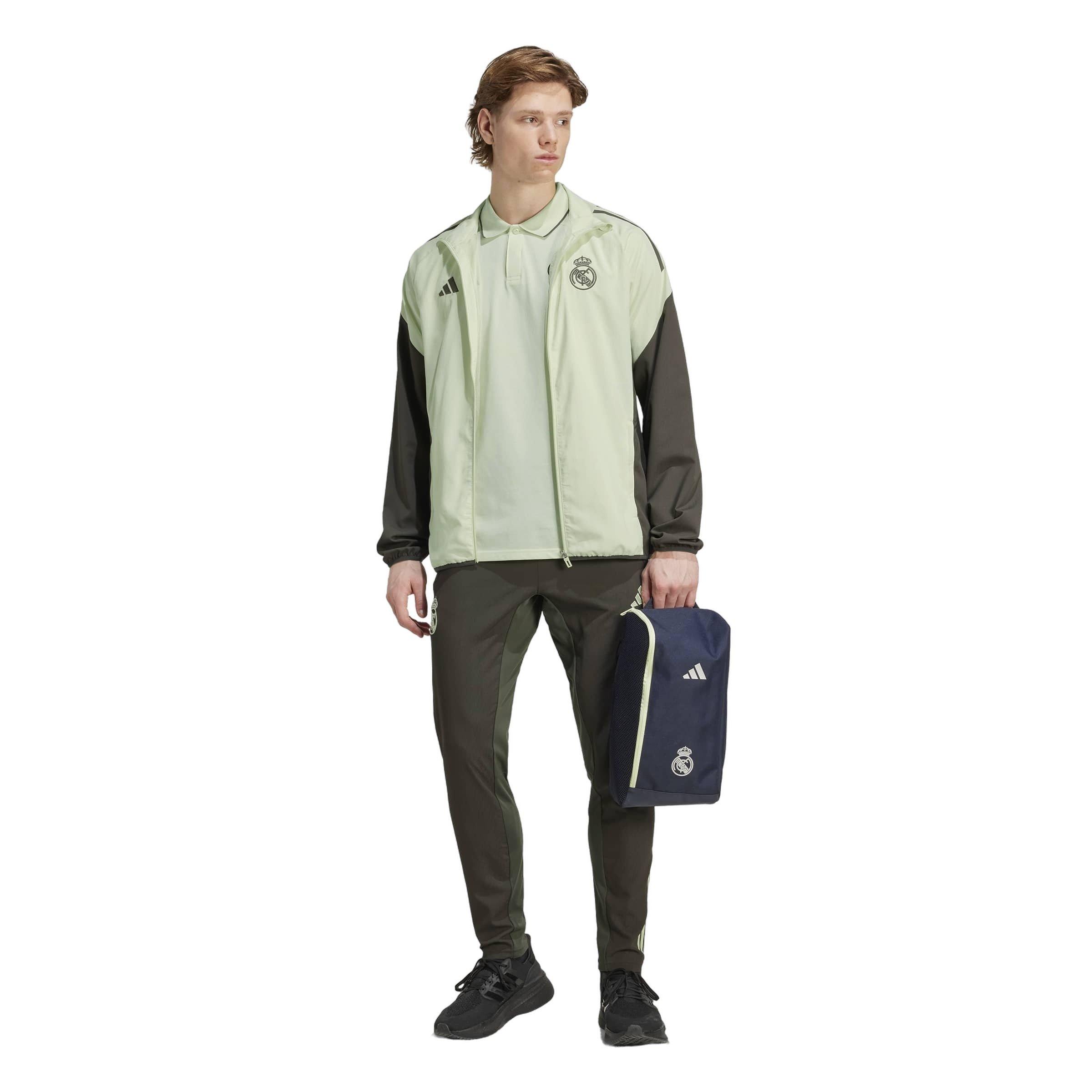 adidas Men's Real Madrid Tiro 25 Competition Polo Shirt -Lt. Green - GREEN Thumbnail View 6