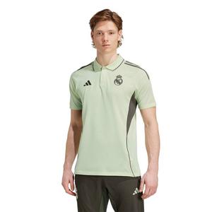 adidas Men's Real Madrid Tiro 25 Competition Polo Shirt -Lt. Green