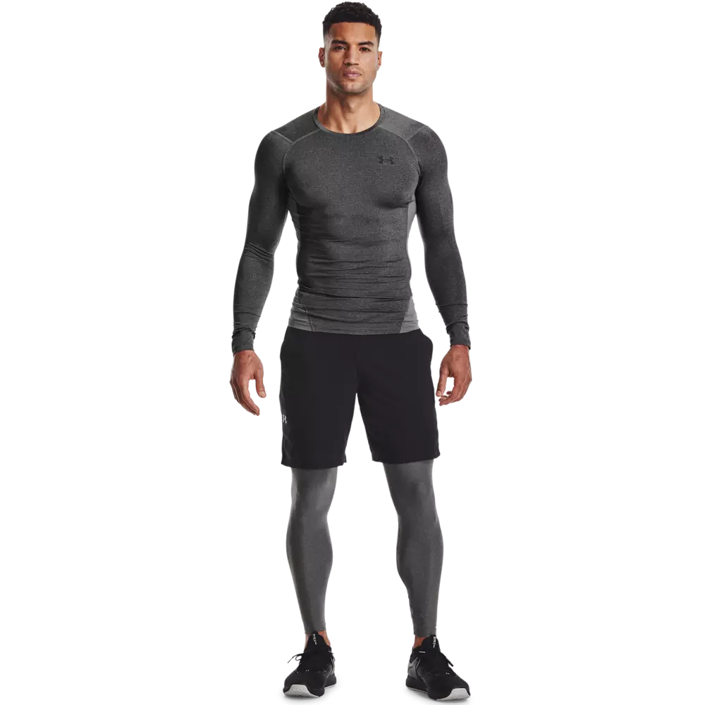 Under Armour Men's Grey HeatGear Armour Leggings - GREY