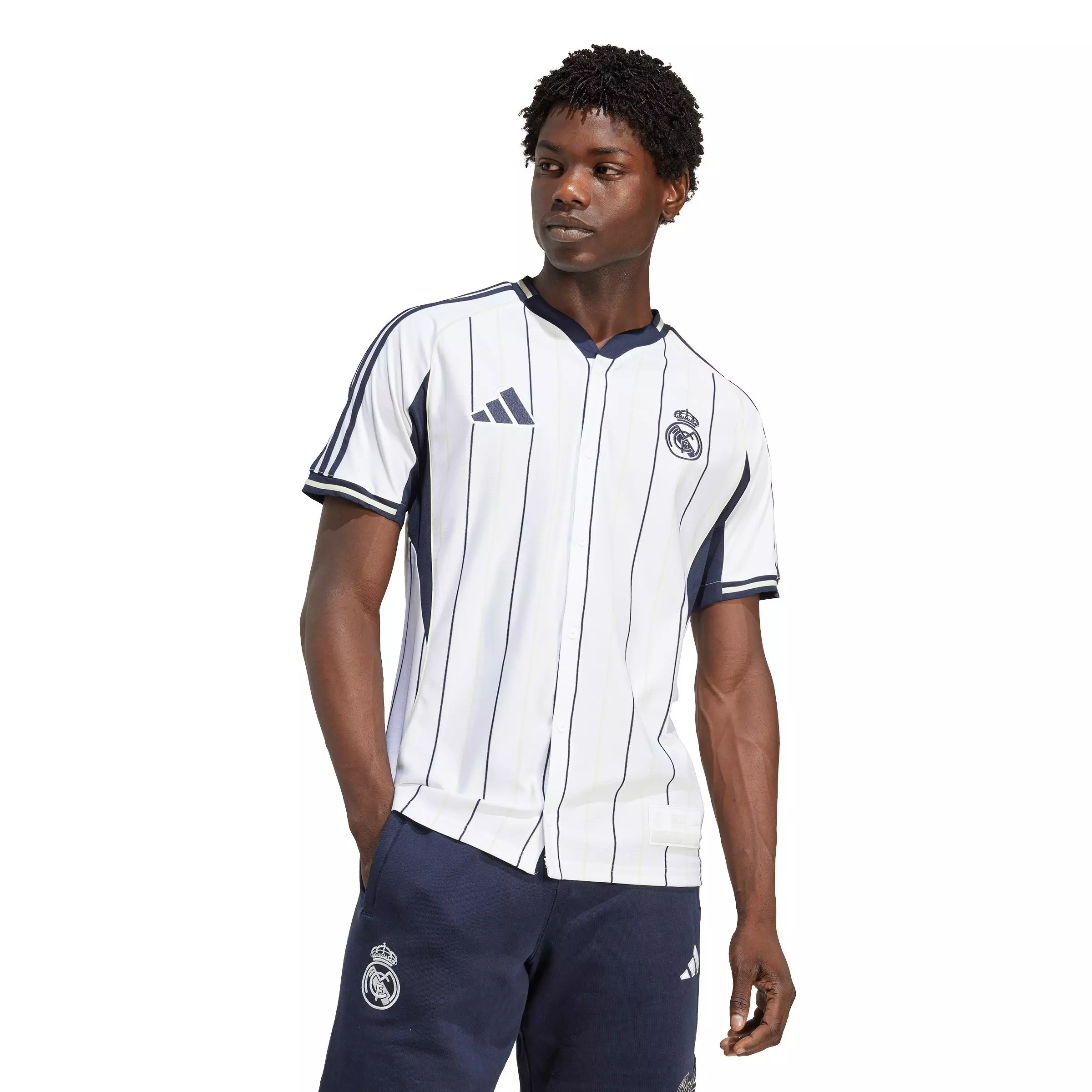 adidas Men's Real Madrid US Pack Shirt -White - WHITE