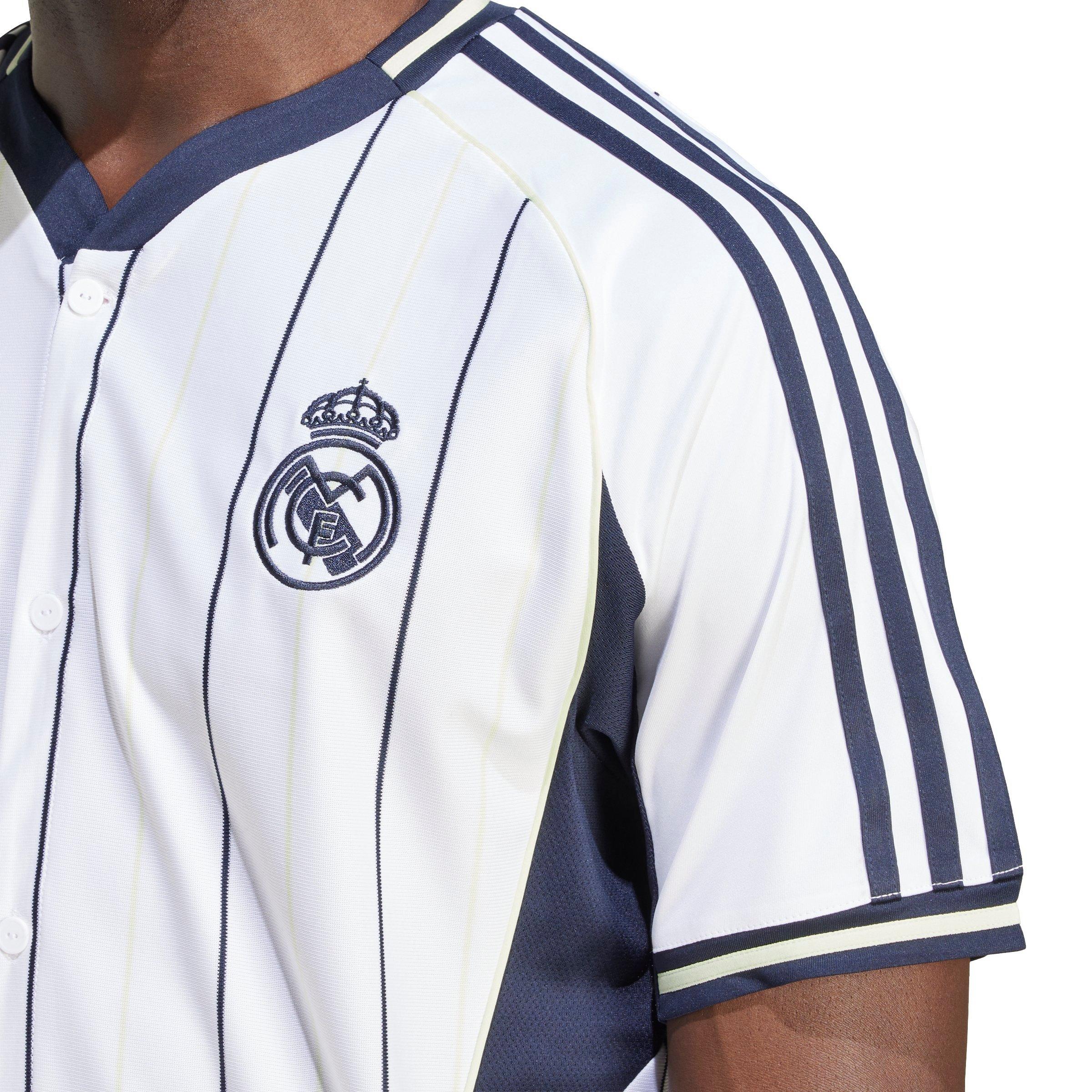 adidas Men's Real Madrid US Pack Shirt - White - WHITE Thumbnail View 3