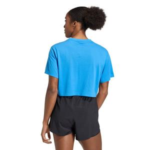 adidas Women's Train Essentials Boxy Workout Tee - Blue