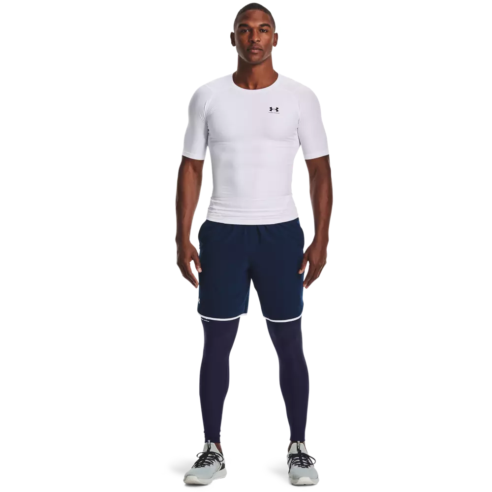 Under Armour Men's Navy HeatGear Armour Leggings - NAVY