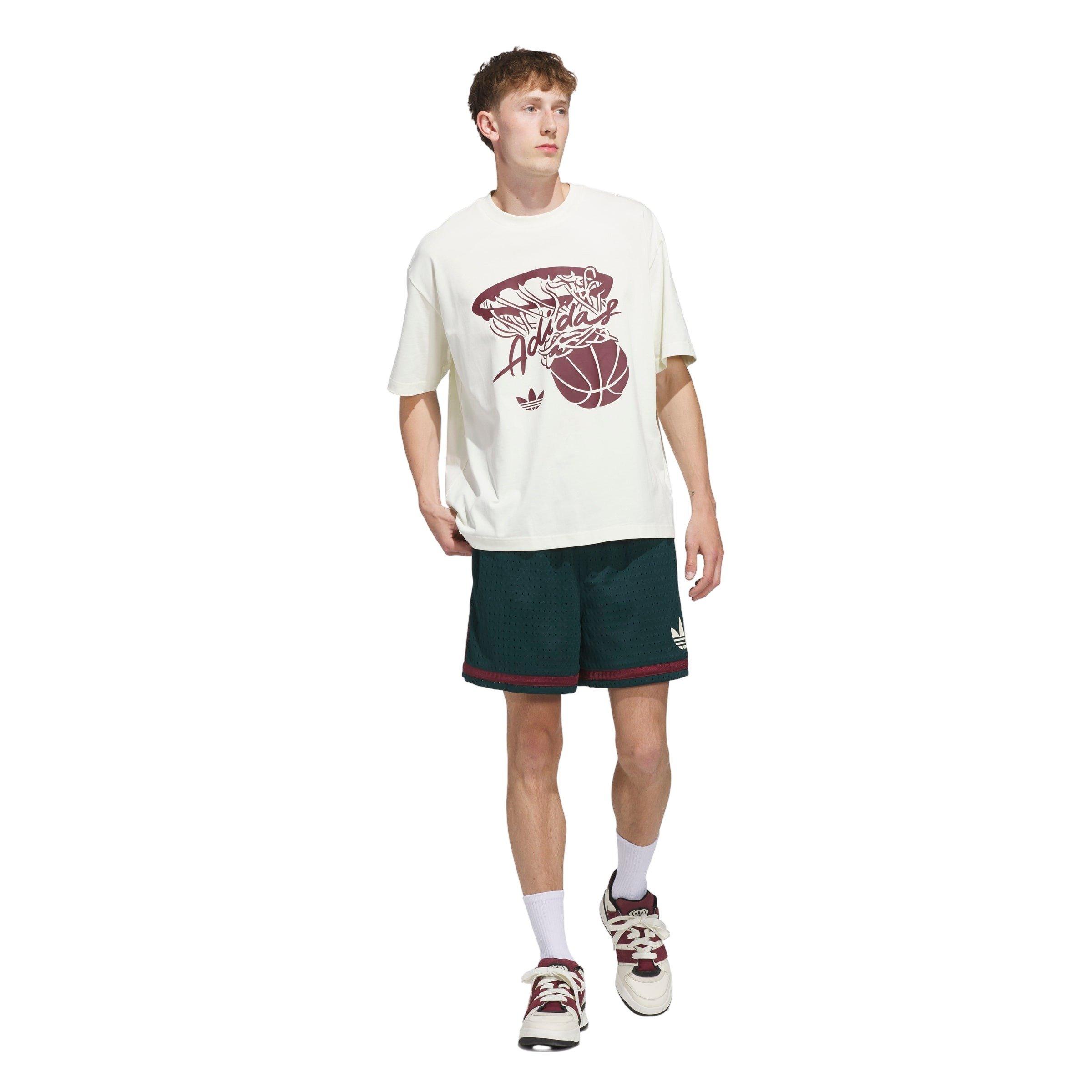 adidas Originals Men's Basketball Shorts -Teal - TEAL Thumbnail View 6