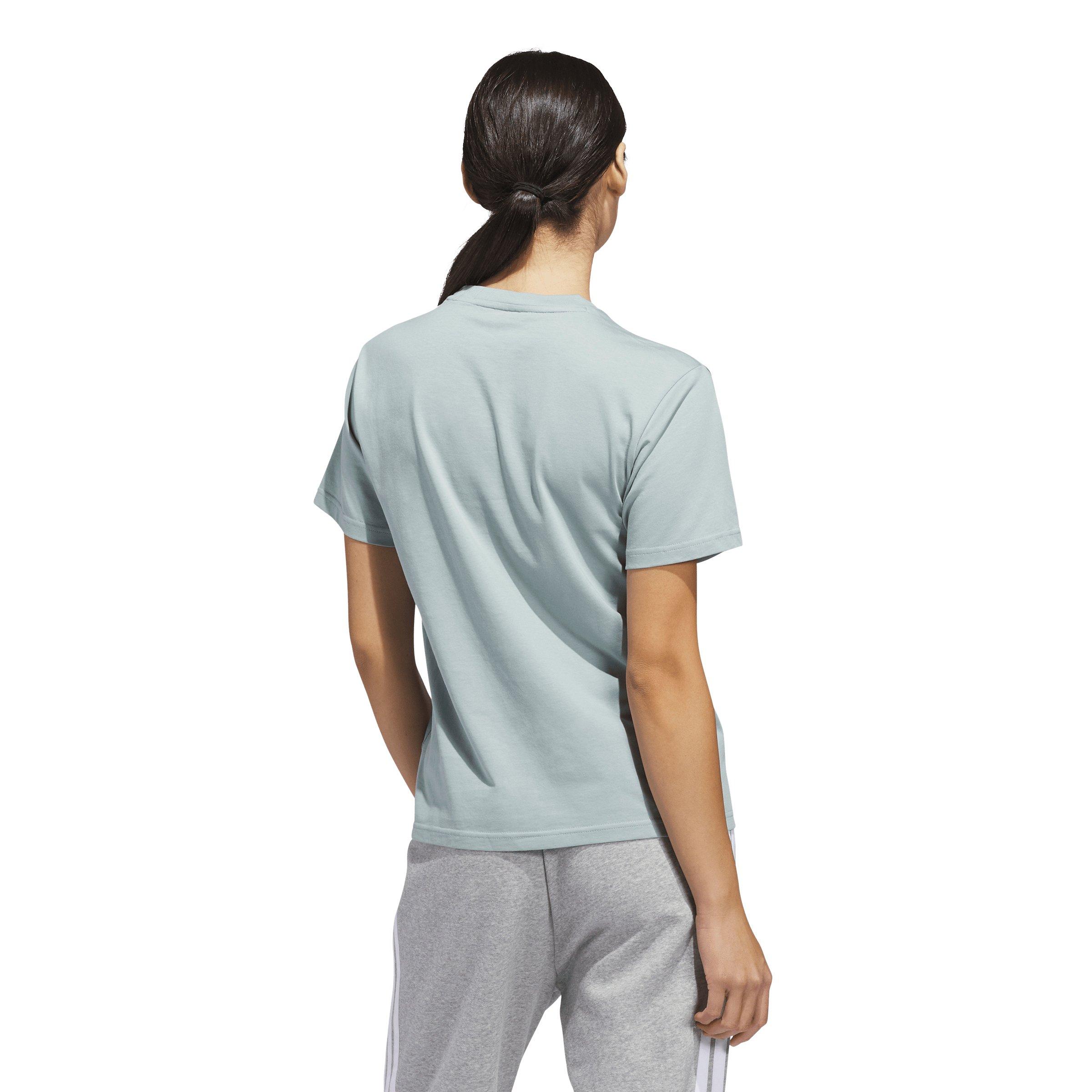 adidas Women's Western Florals Graphic T-Shirt - Sage Green - SAGE GREEN Thumbnail View 2