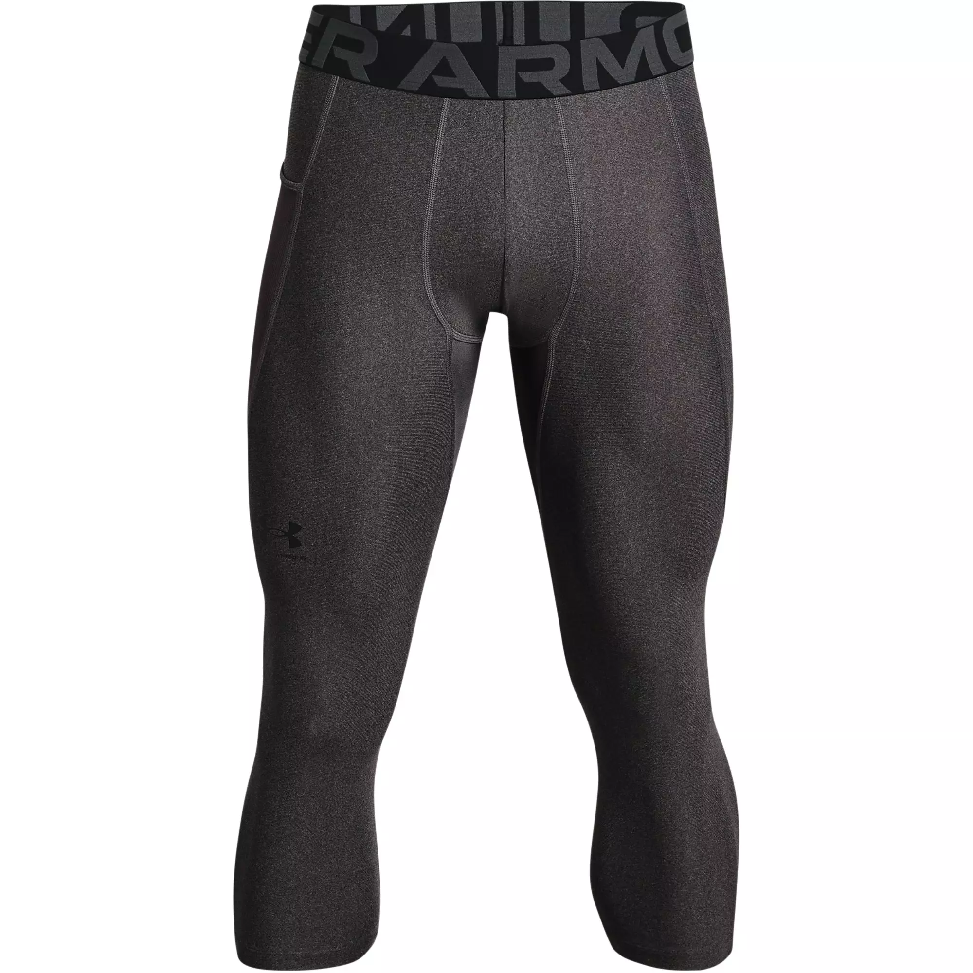 Under Armour Men's Grey HeatGear Armour ¾ Leggings - GREY