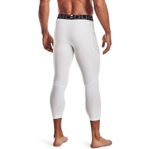 Under Armour Men's White HeatGear® Armour ¾ Leggings