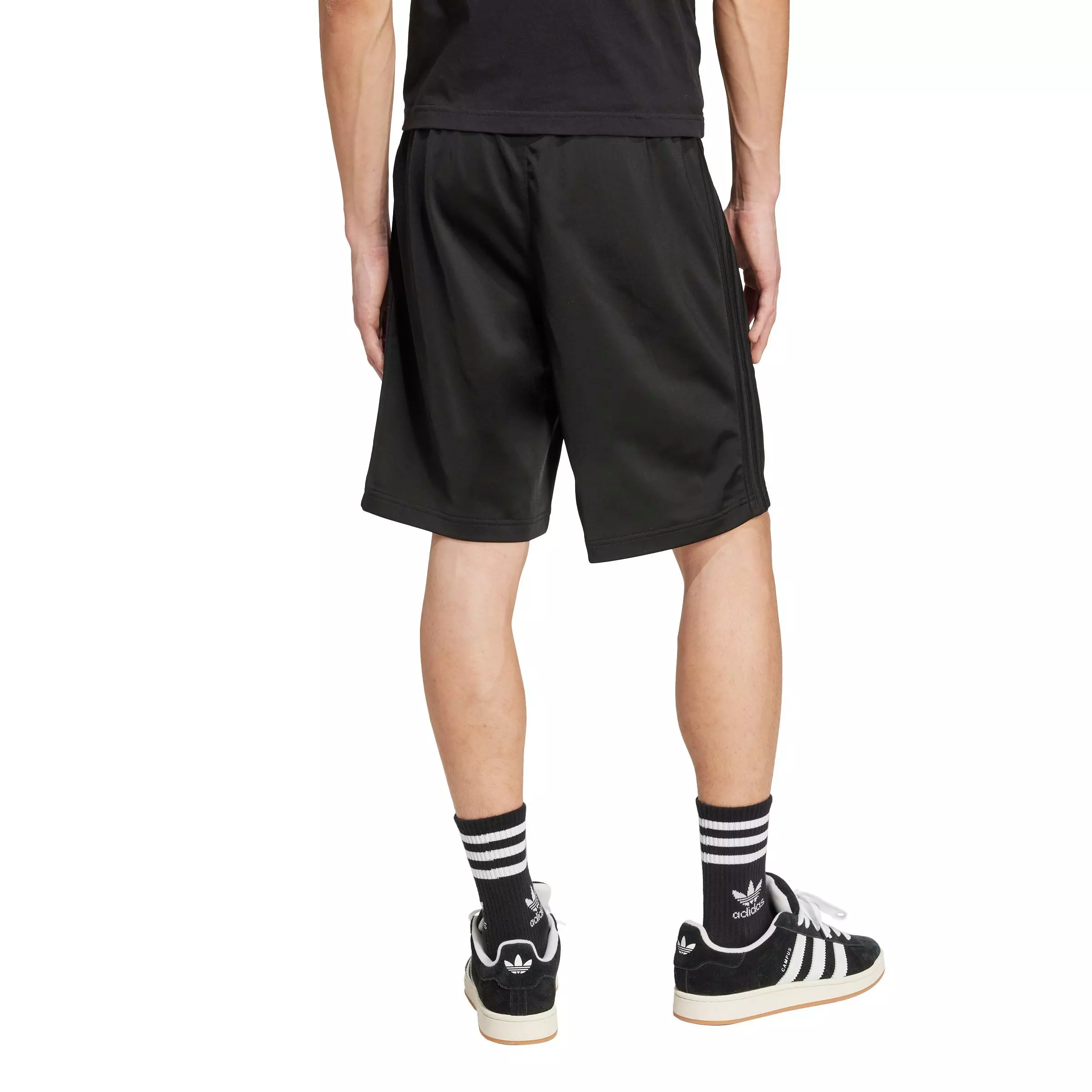 adidas Originals Men's Adicolor Firebird Shorts -Black - BLACK