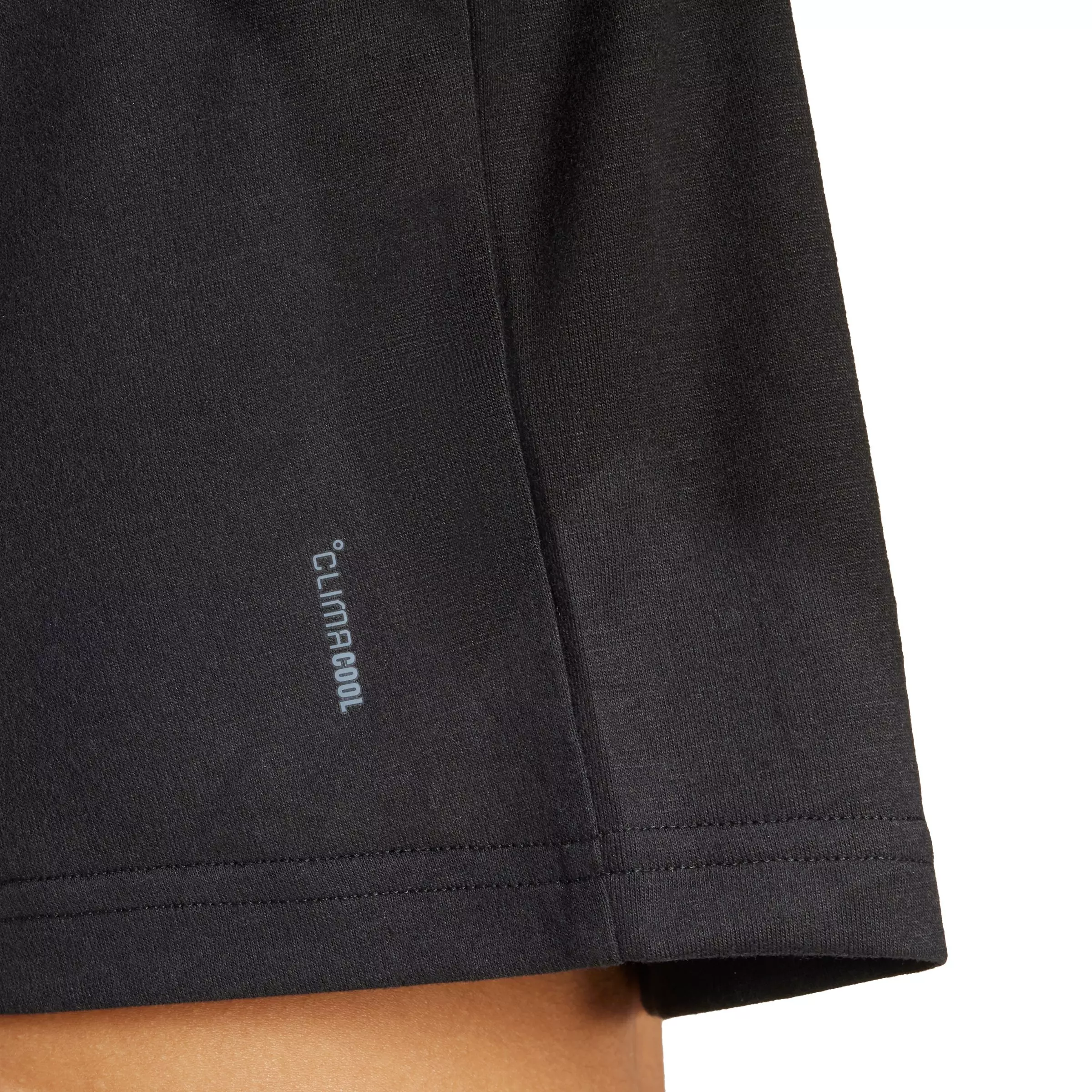 adidas Women's Train Essentials Cropped Boxy Workout Tee - Black - BLACK