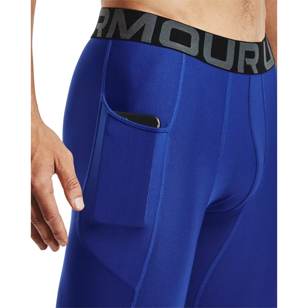 Under Armour Men's Royal HeatGear Armour ¾ Leggings - ROYAL