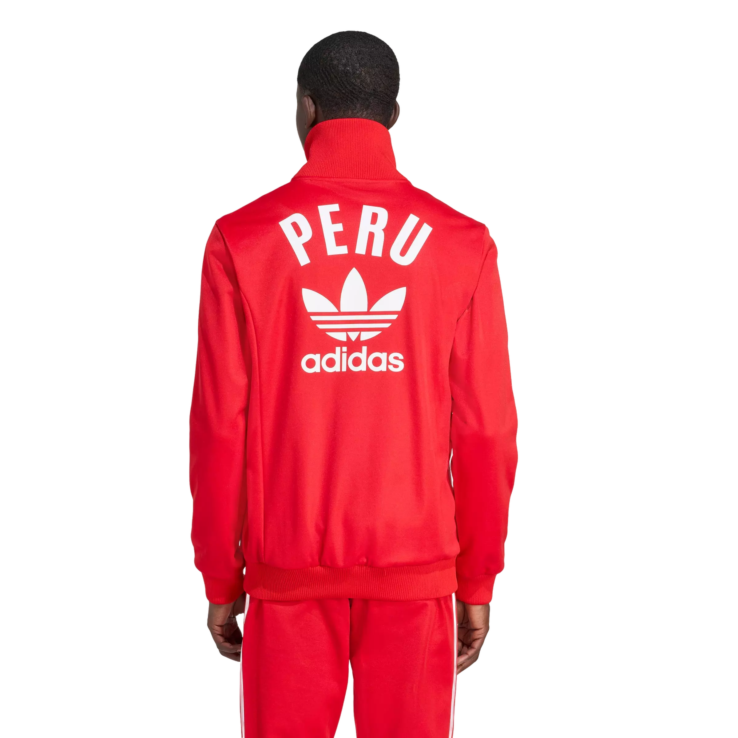 adidas Originals Men's Peru Track Top -Red - RED