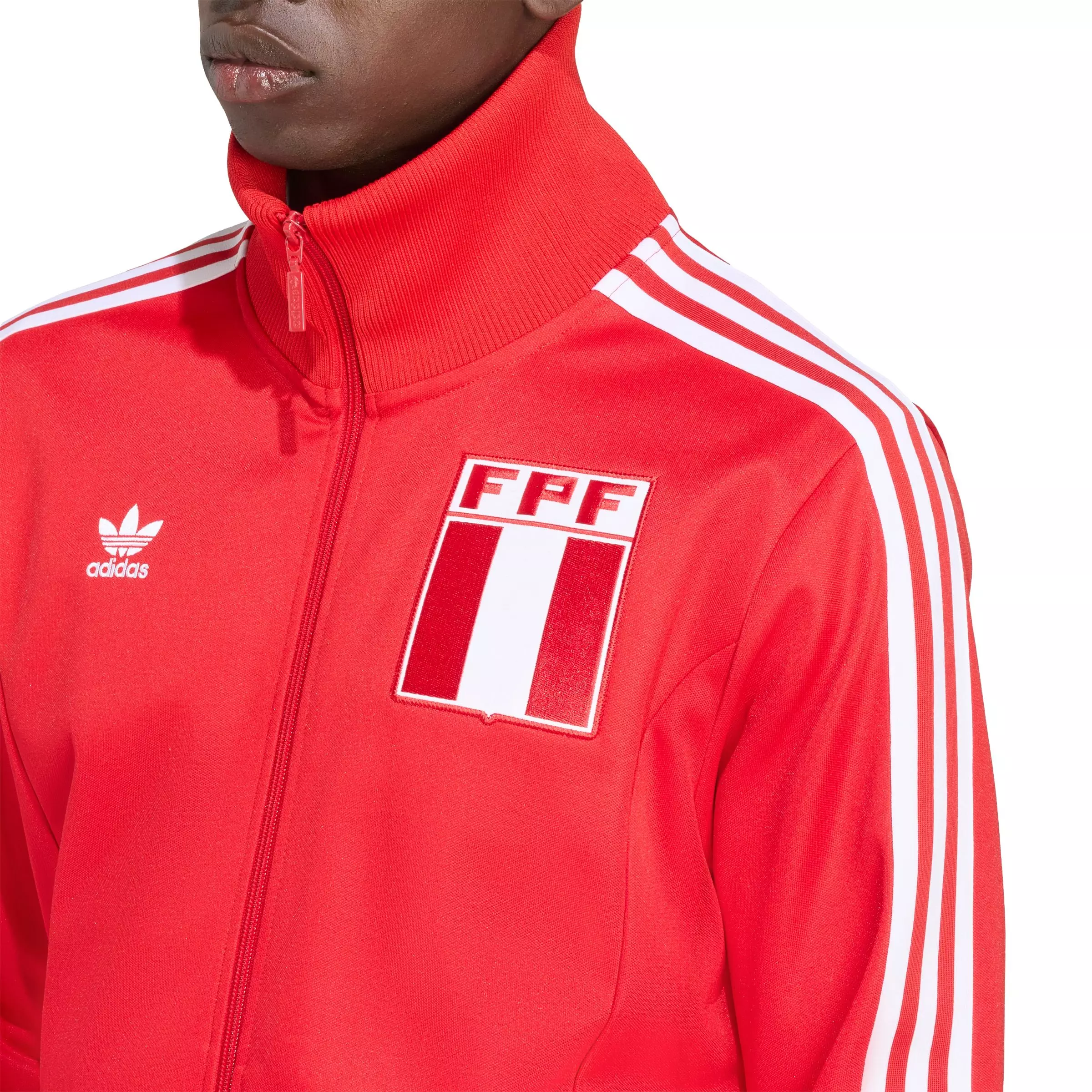 adidas Originals Men's Peru Track Top -Red - RED