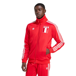 adidas Originals Men's Peru Track Top -Red