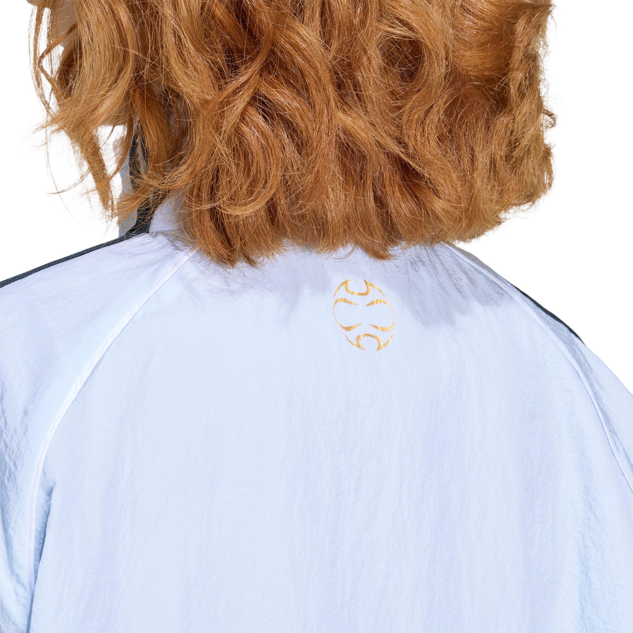 adidas Originals Women's Teamgeist 2.0 Track Jacket - Light Blue - LIGHT BLUE Thumbnail View 4