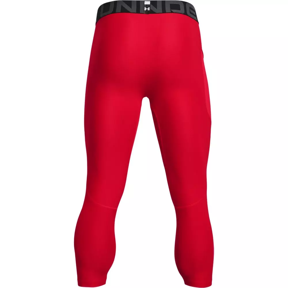 Under Armour Men's Red HeatGear Armour ¾ Leggings - RED