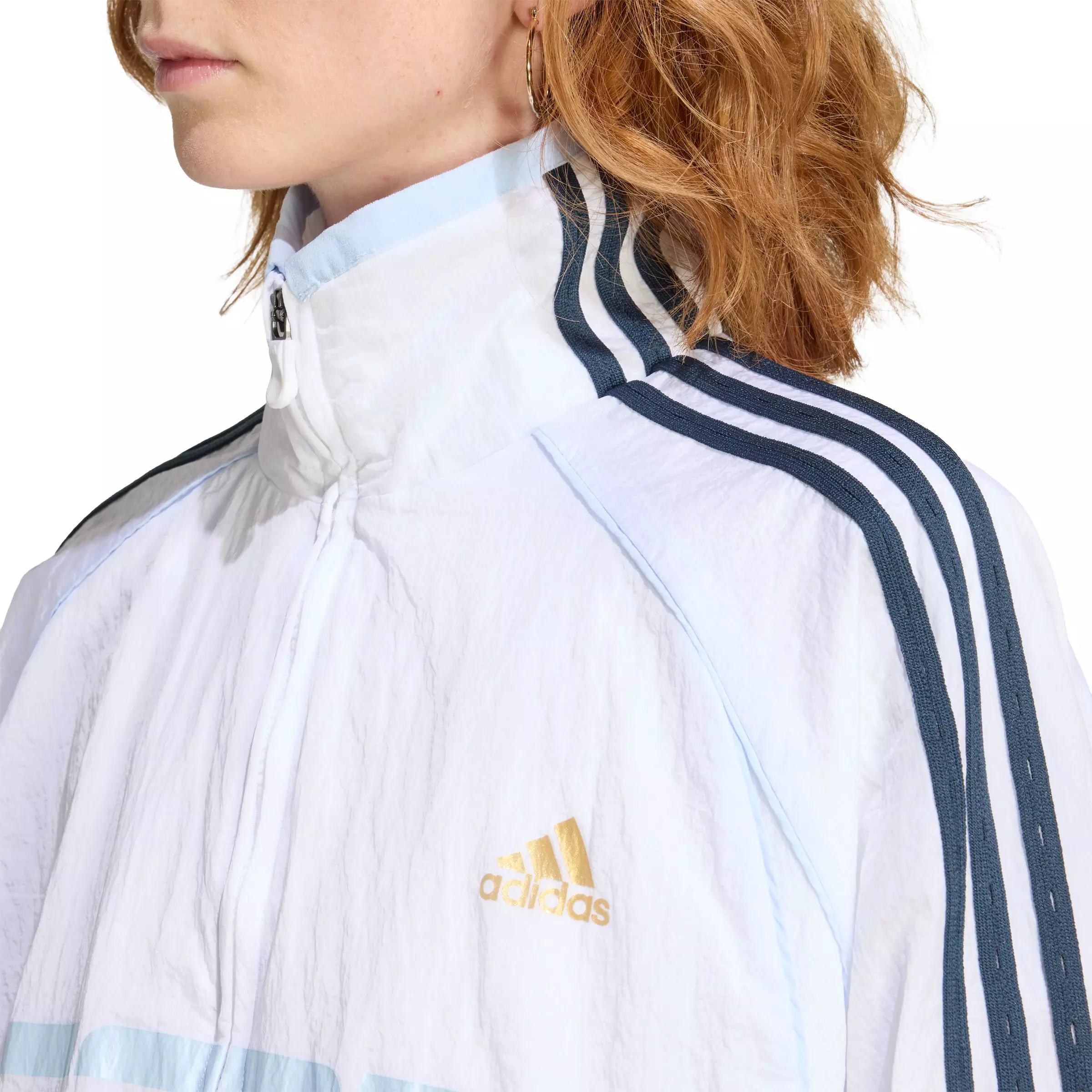 adidas Originals Women's Teamgeist 2.0 Track Jacket - White - WHITE