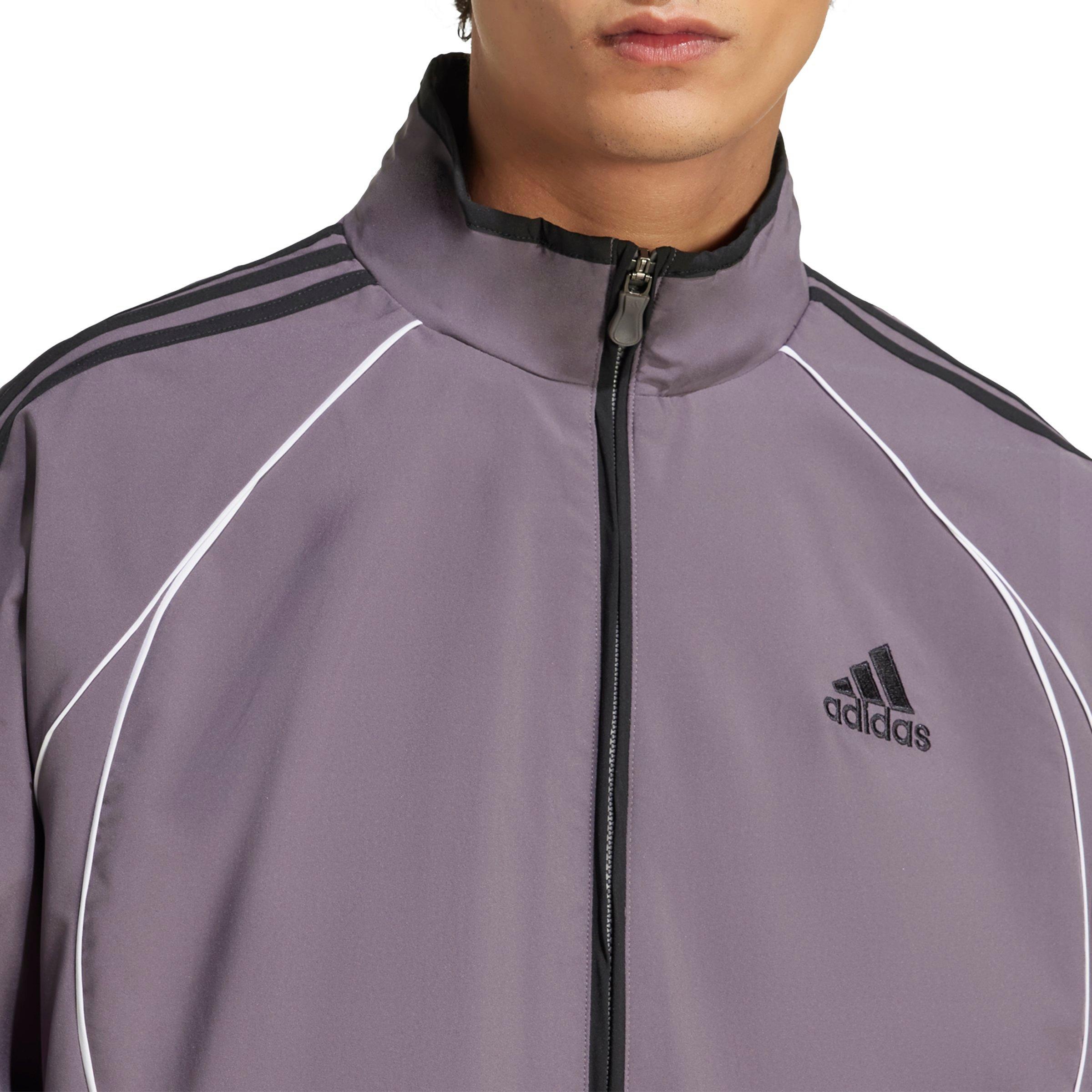 adidas Men's Teamgeist Adicolor Track Top -Grey - GREY Thumbnail View 3