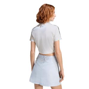 adidas Originals Women's Teamgeist Baby Tee - White