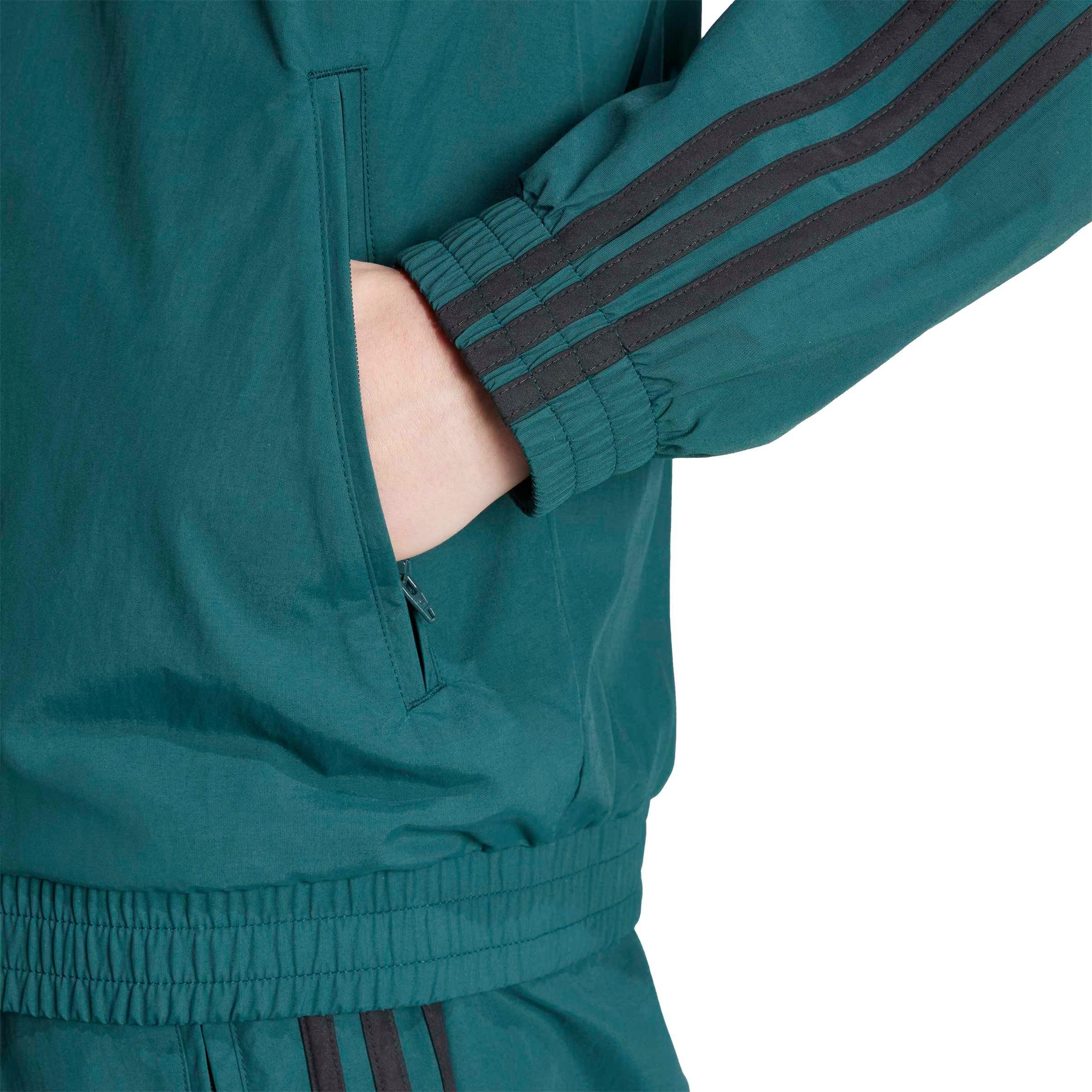adidas Originals Men's Adicolor Woven Firebird Track Top -Teal - TEAL Thumbnail View 4
