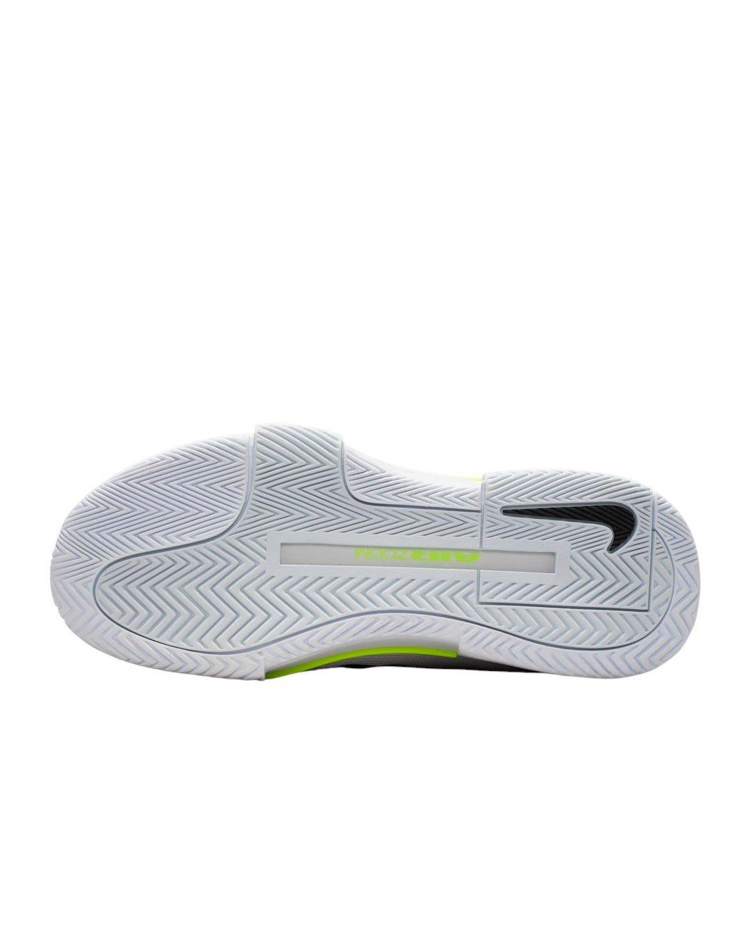 Nike GP Challenge 1.5 Hard Court "White/Pure Platinum/Volt/Black" Women's Tennis Shoe - WHITE/PLATINUM/VOLT/BLACK