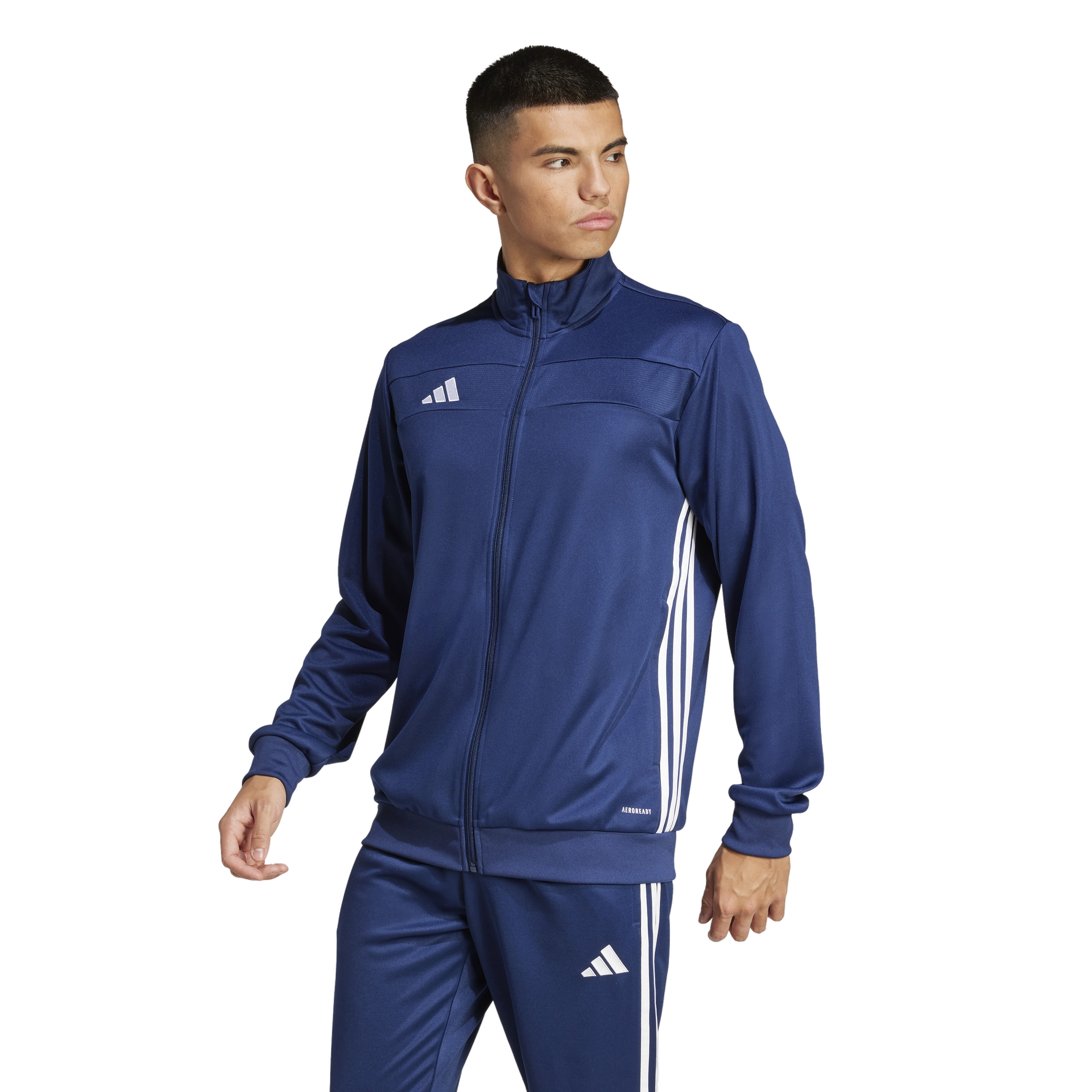 adidas Men's Tiro 25 Essentials Training Track Top - Blue - BLUE Thumbnail View 1