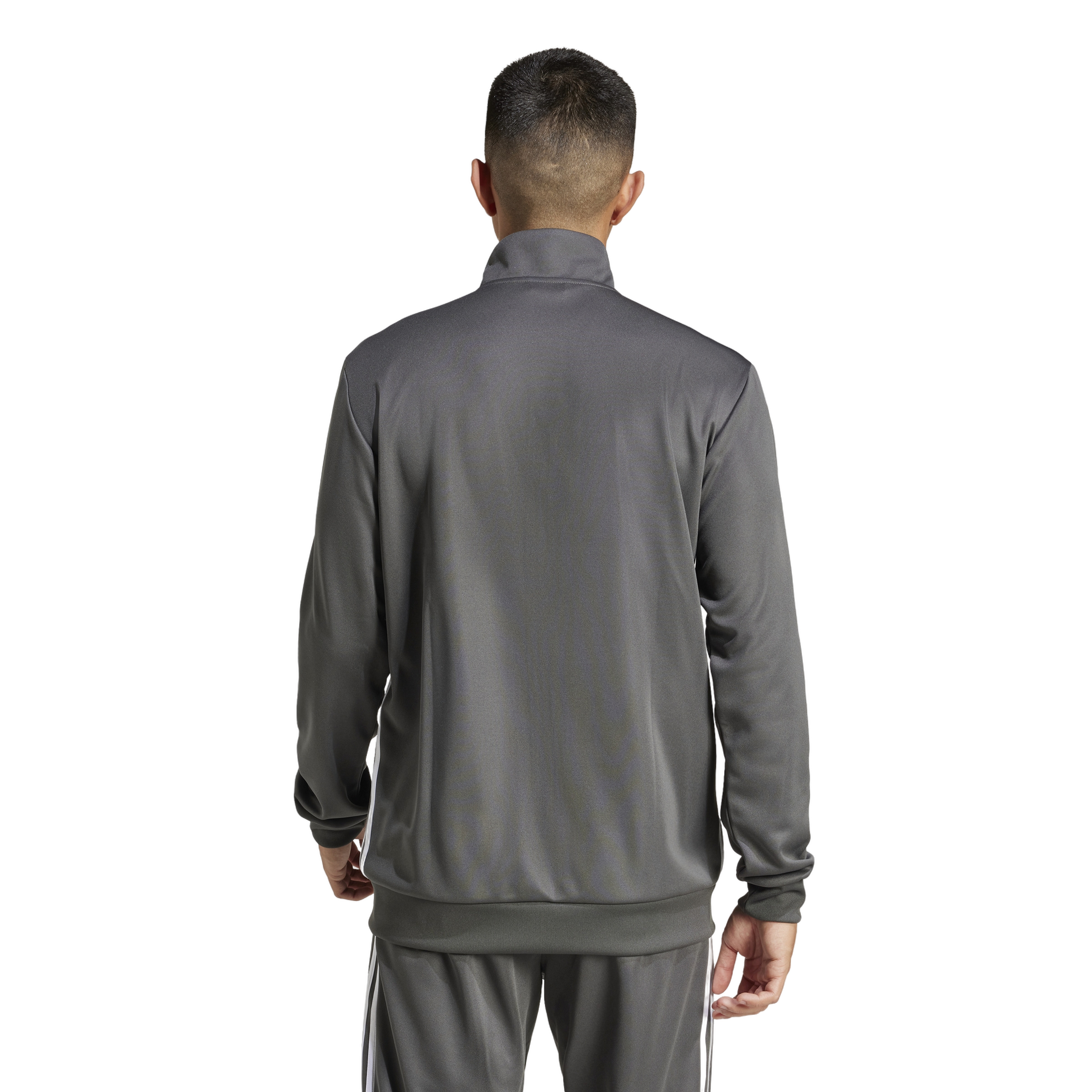 adidas Men's Tiro 25 Essentials Training Track Top - Dk Grey - DK GREY Thumbnail View 2