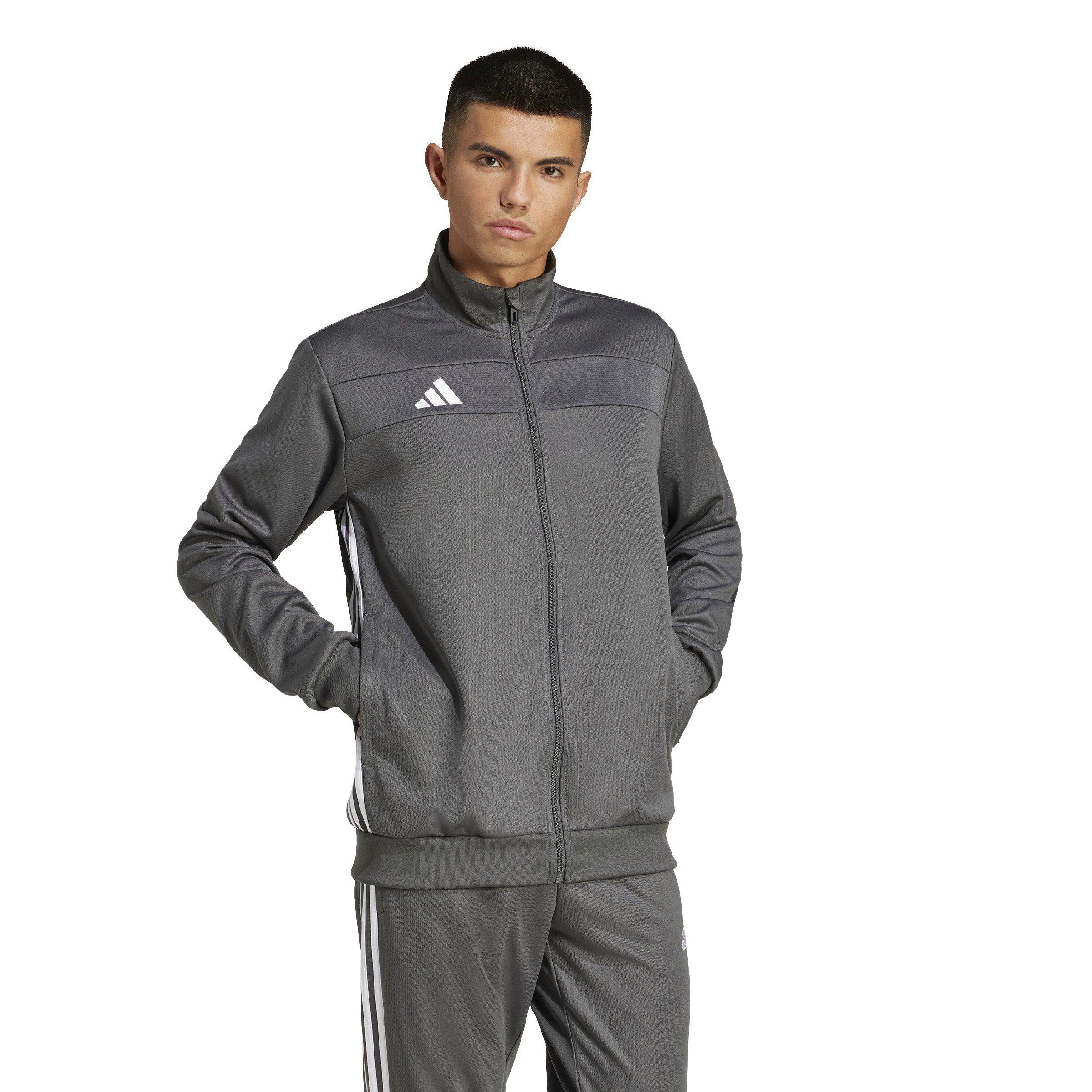 adidas Men's Tiro 25 Essentials Training Track Top - Dk Grey - DK GREY Thumbnail View 5