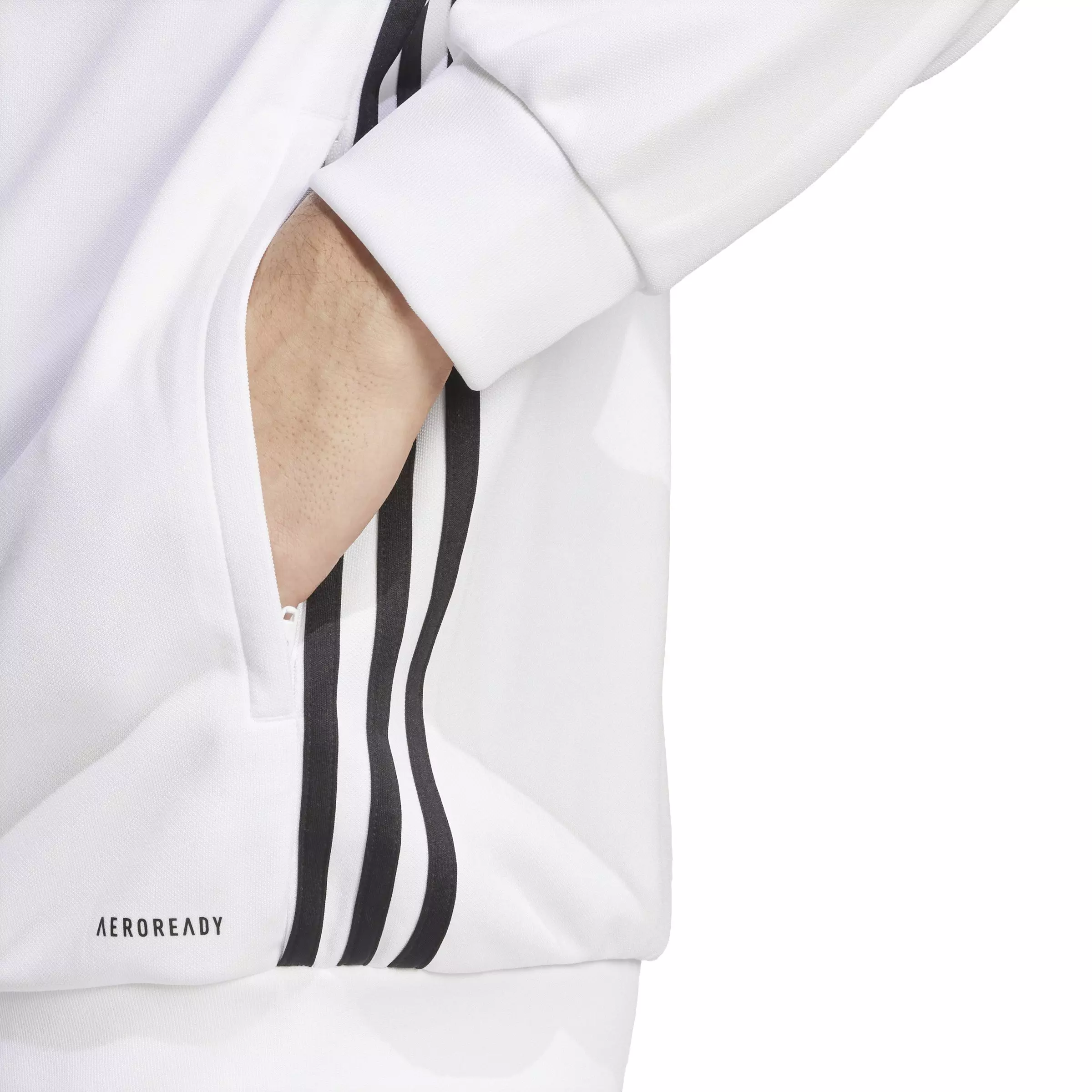 adidas Men's Tiro 25 Essentials Training Track Top - White - WHITE