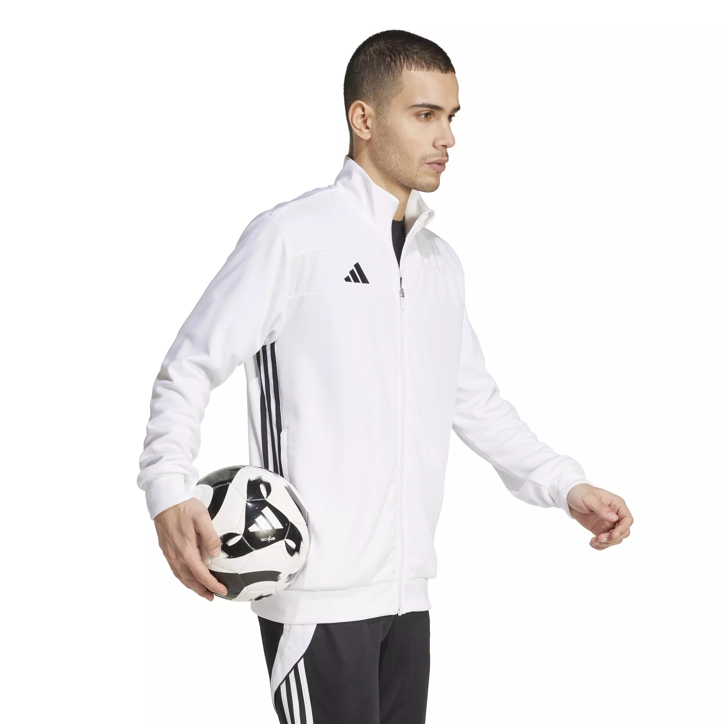 adidas Men's Tiro 25 Essentials Training Track Top - White - WHITE