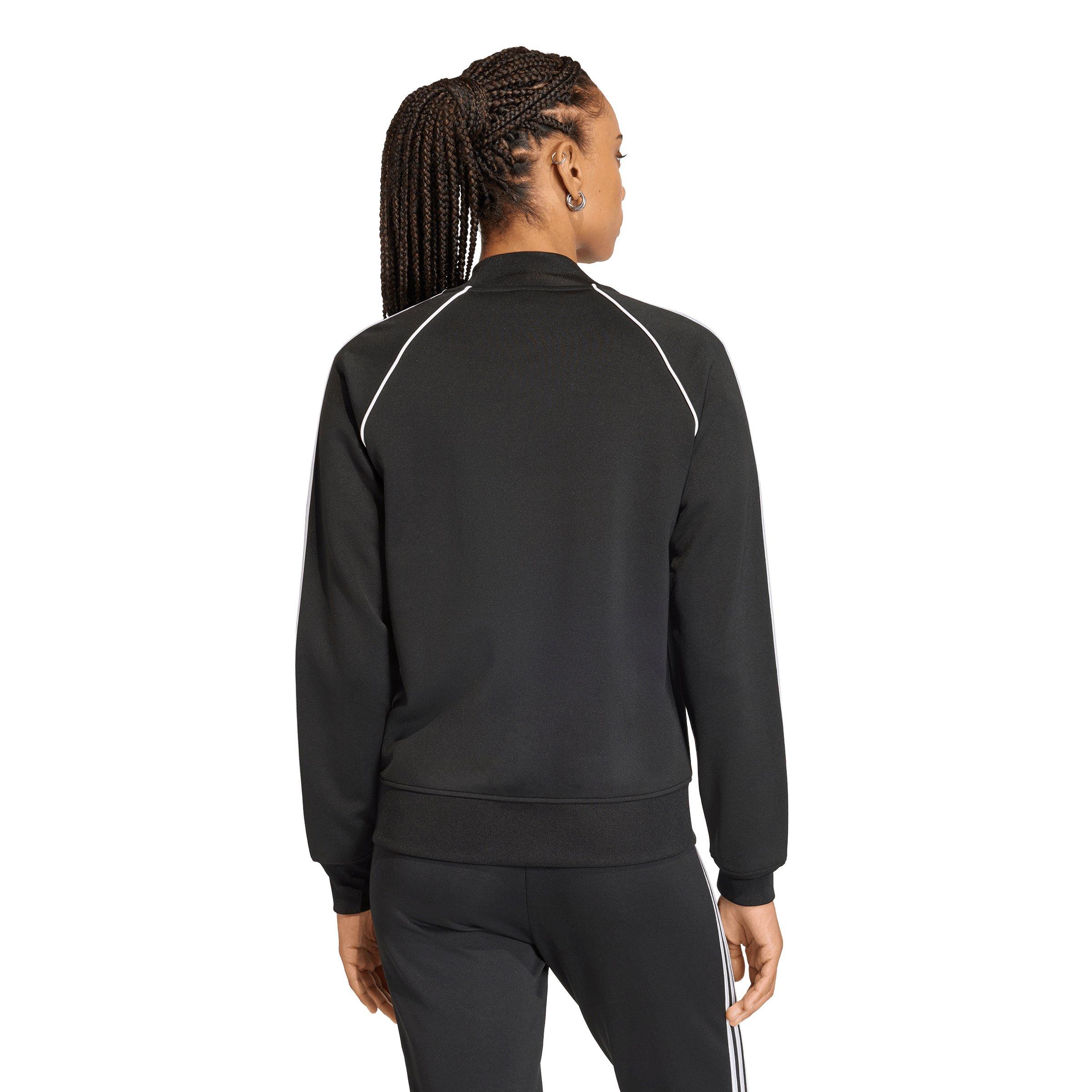 adidas Originals Women's SST Classic Track Jacket - Black/White - BLACK/WHITE Thumbnail View 2