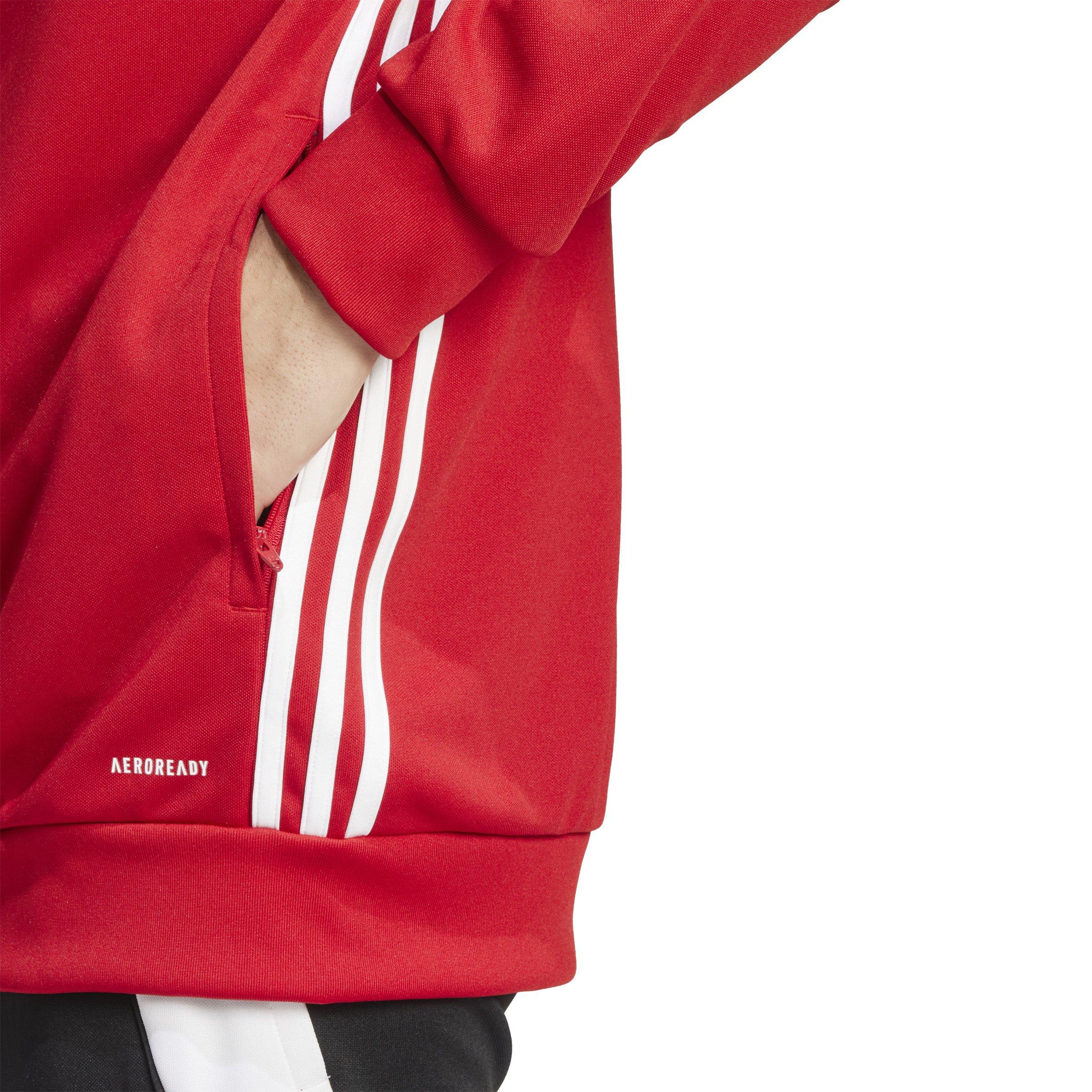 adidas Men's Tiro 25 Essentials Training Track Top -Red - RED Thumbnail View 4