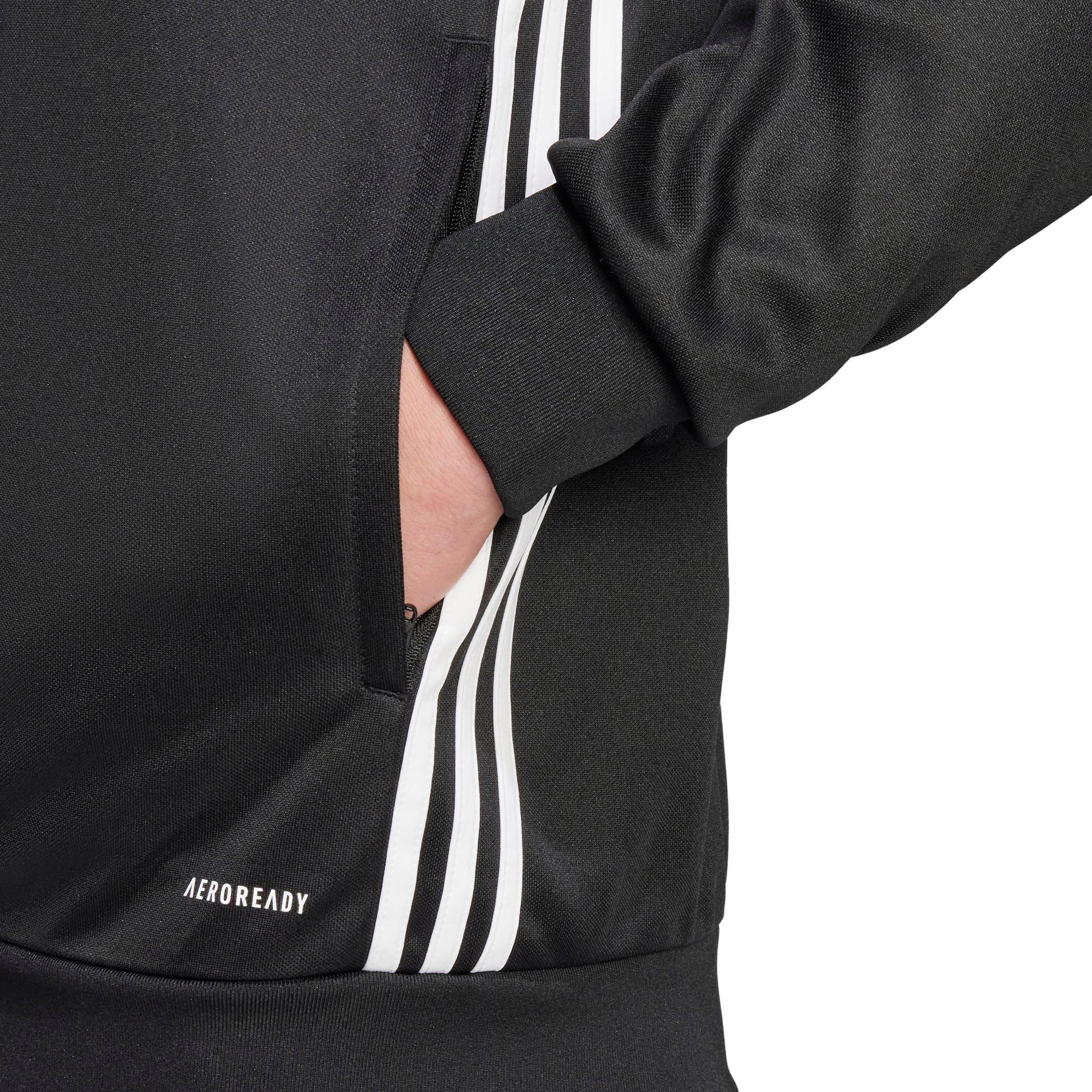 adidas Men's Tiro 25 Essentials Training Track Top - Black/White - BLACK/WHITE Thumbnail View 5