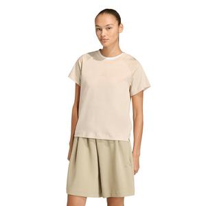 adidas Women's Soft Lux T-Shirt - Beige