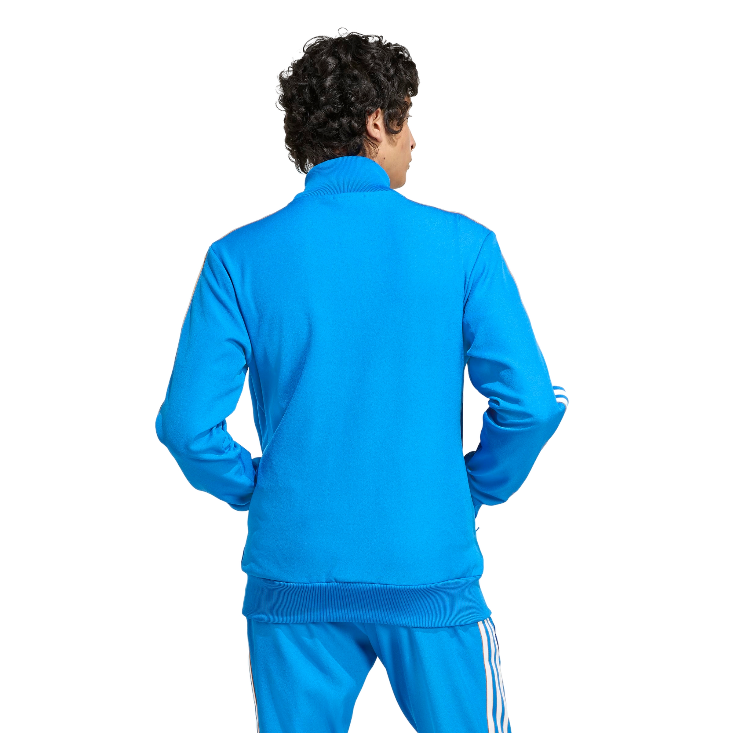 adidas Originals Men's Real Madrid Terrace Icons Track Top -Blue - BLUE Thumbnail View 2
