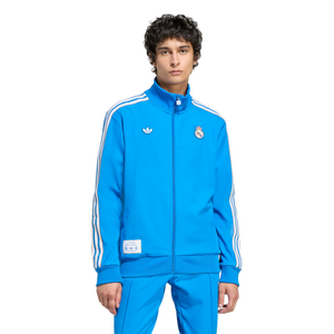 adidas Originals Men's Real Madrid Terrace Icons Track Top -Blue