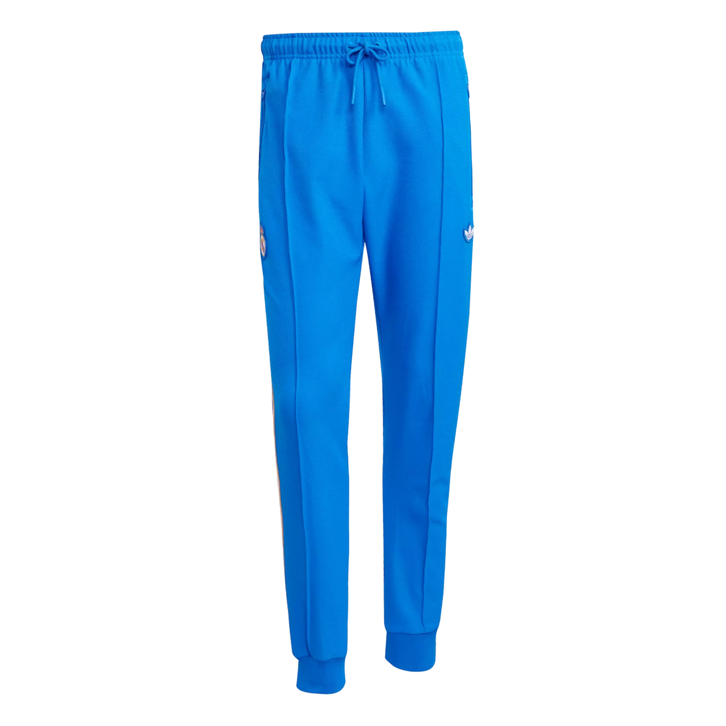 adidas Originals Men's Real Madrid Terrace Icons Track Pants - Blue - BLUE