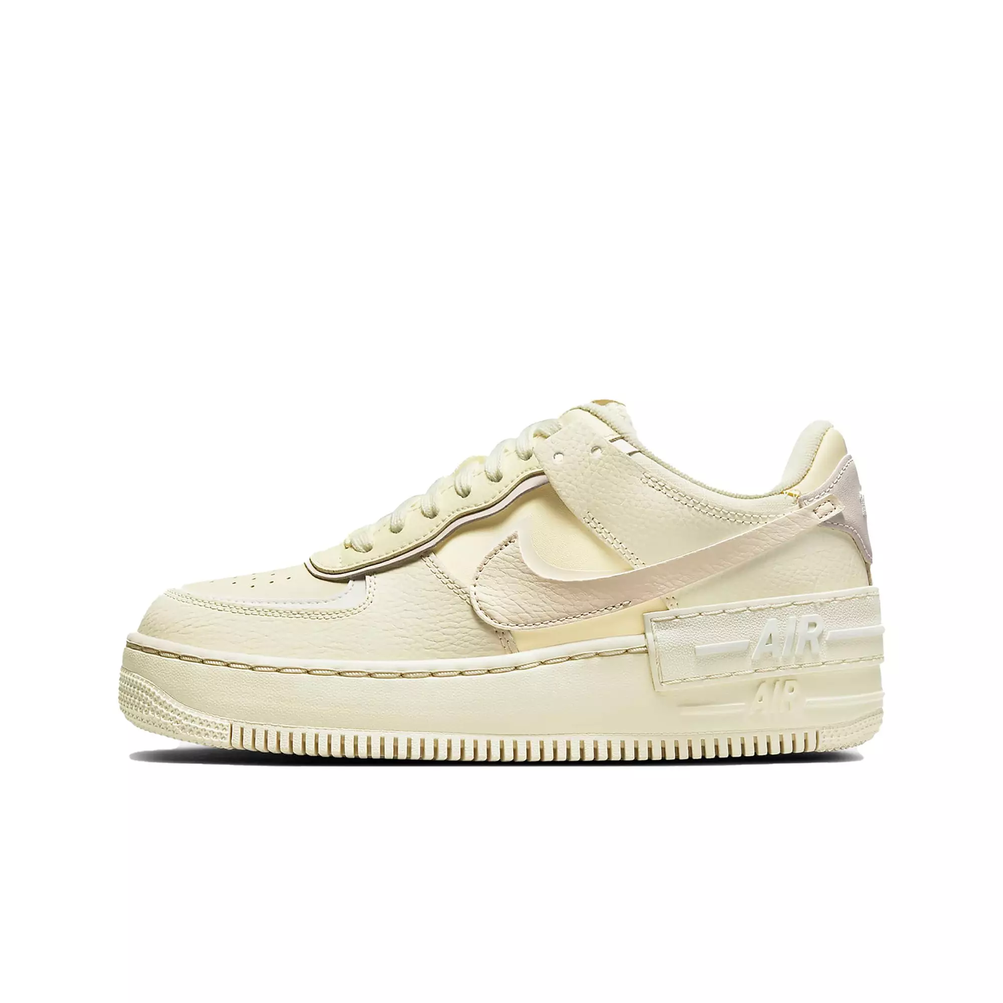Nike Air Force 1 Shadow "Coconut Milk/Sail/Desert Sand" Women's Shoe - WHITE