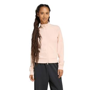 adidas Women's Soft Lux Slim Track Jacket - Light Pink