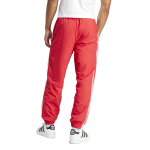 adidas Originals Men's Adicolor Woven Firebird Track Tracksuit Bottoms -Red