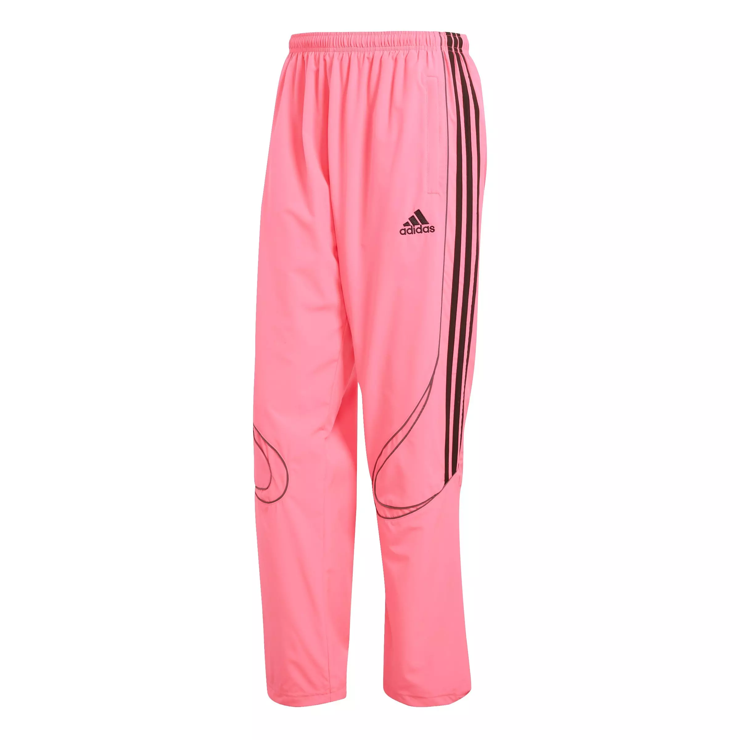 adidas Men's Teamgeist Adicolor Track Tracksuit Bottoms -Pink - PINK