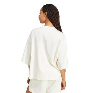 adidas Women's Soft Lux Loose T-Shirt - Off-White