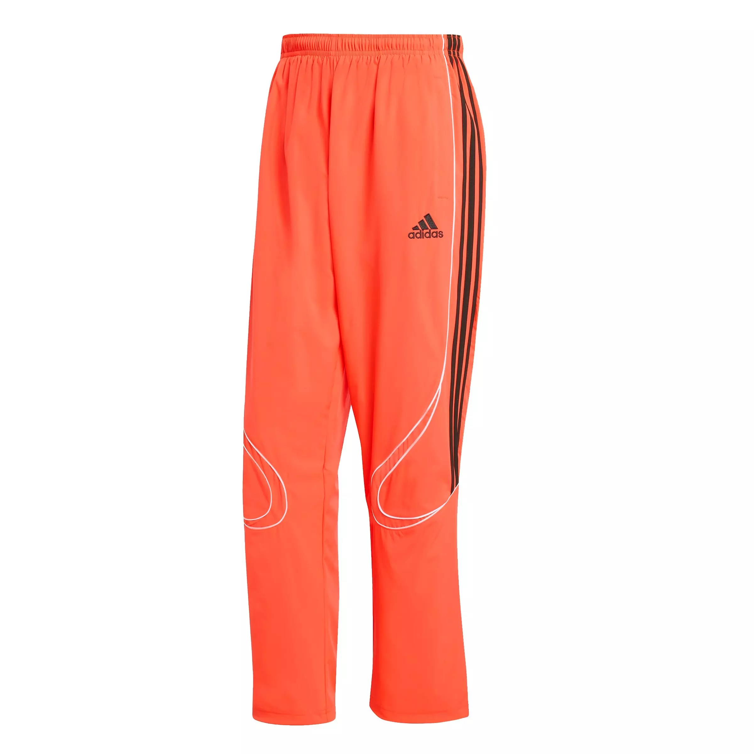 adidas Men's Teamgeist Adicolor Track Tracksuit Bottoms -Red - RED