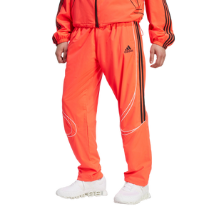 adidas Men's Teamgeist Adicolor Track Tracksuit Bottoms -Red